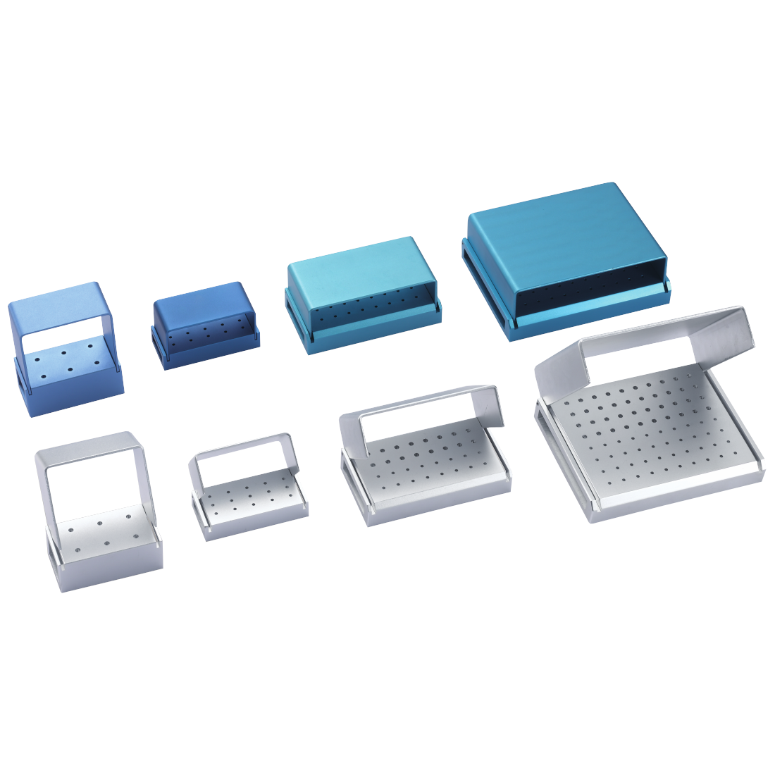 Aluminium Bur Blocks 6HP - Image 2