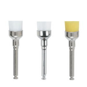 Mini Cup Prophy Brushes Metal Shank