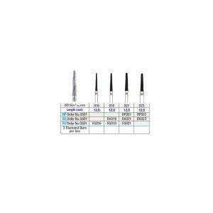 Osteotom surgical diamond burs chart