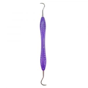 Silicone Handle Sickle Scaler H5-U15 Purple