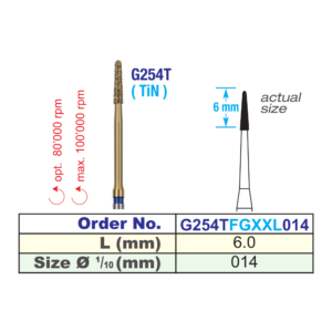 surgery diamond bur chart