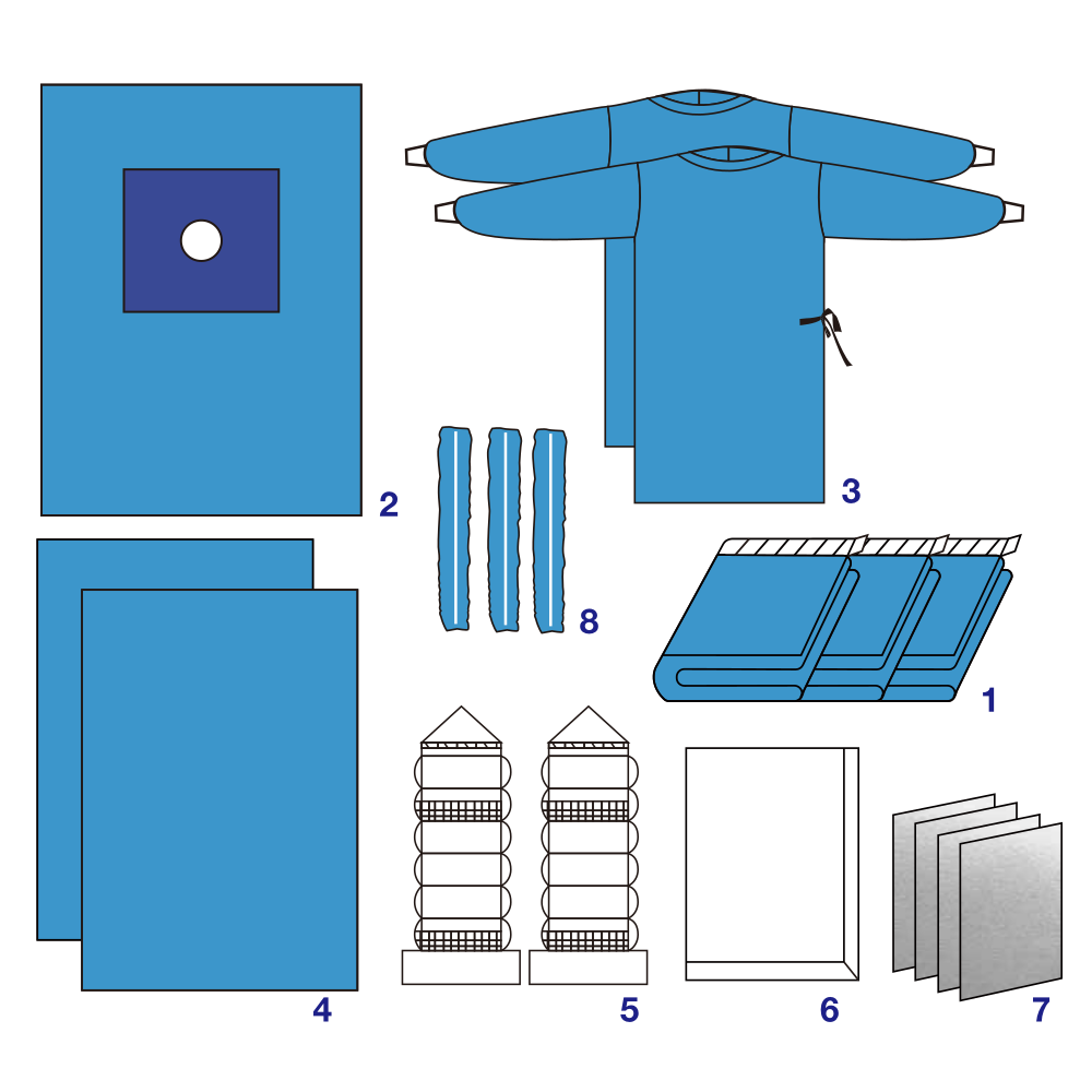 Disposable Sterile Dental Implant Kit