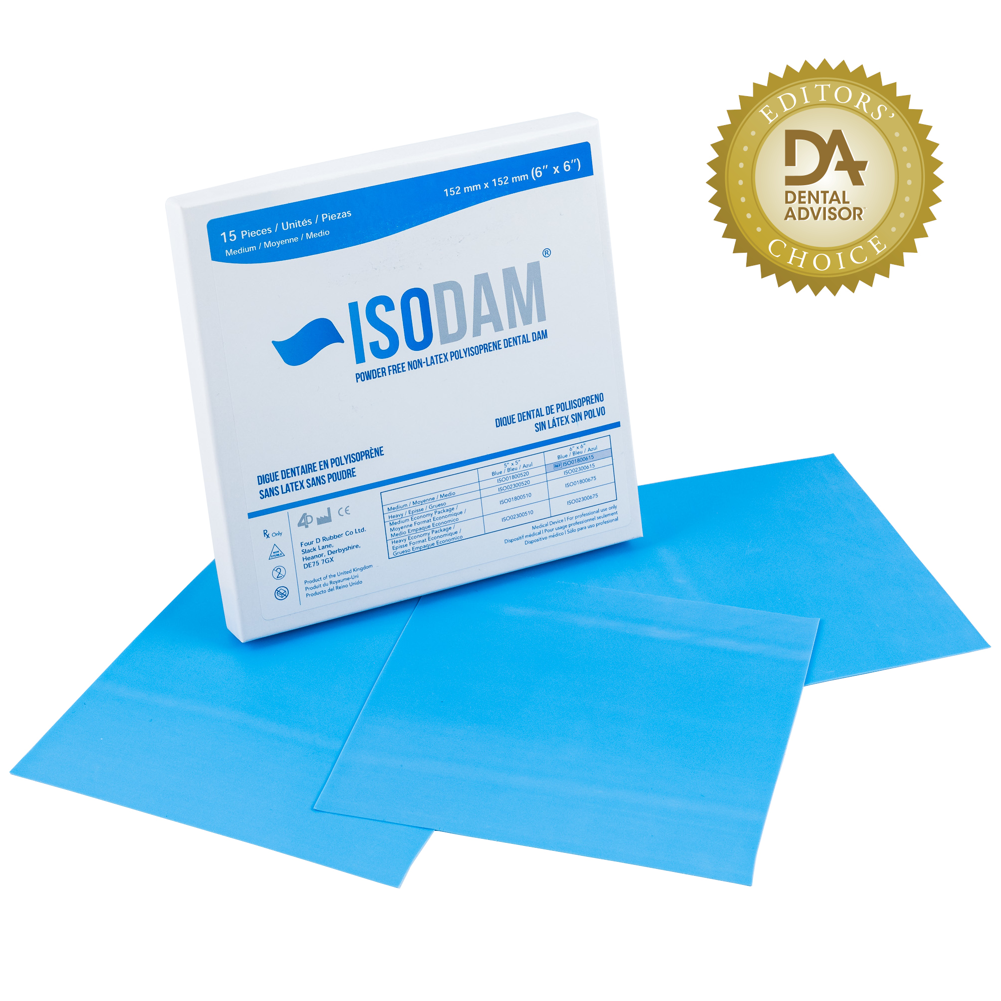 ISODam Latex Free Rubber Dam